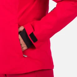 Giubbotto tecnico Rossignol W Strawpile Jkt Ruby Red