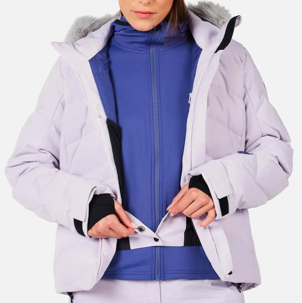 Giubbotto tecnico Rossignol W Staci Insulated Jacket Galactic Lilac