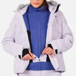 Giubbotto tecnico Rossignol W Staci Insulated Jacket Galactic Lilac