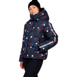 Giubbotto tecnico Rossignol W Ventina Pr Dark Navy