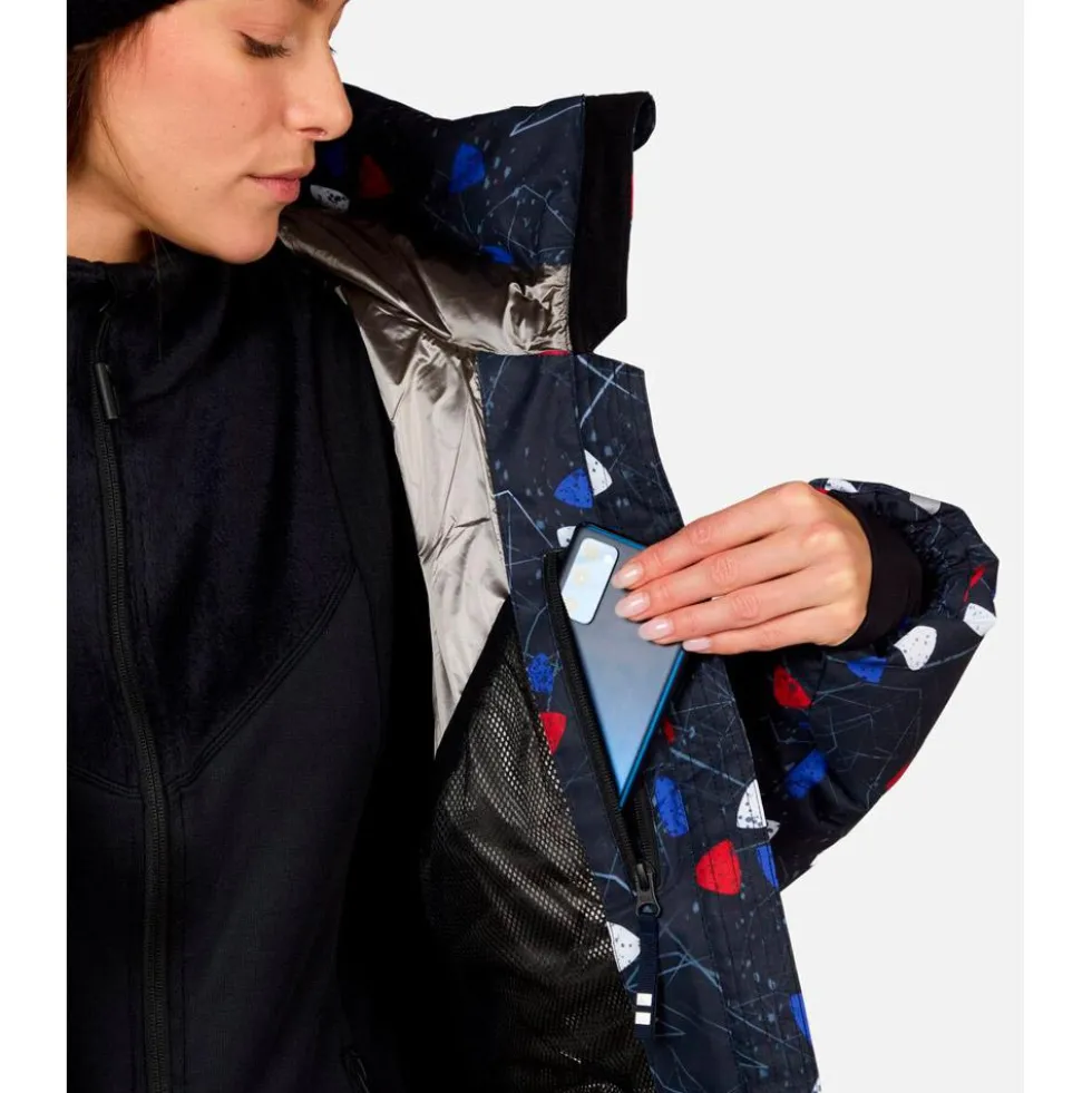 Giubbotto tecnico Rossignol W Ventina Pr Dark Navy