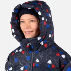 Giubbotto tecnico Rossignol W Ventina Pr Dark Navy
