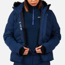 Giubbotto tecnico Rossignol W Staci Insulated Jacket Dark Navy