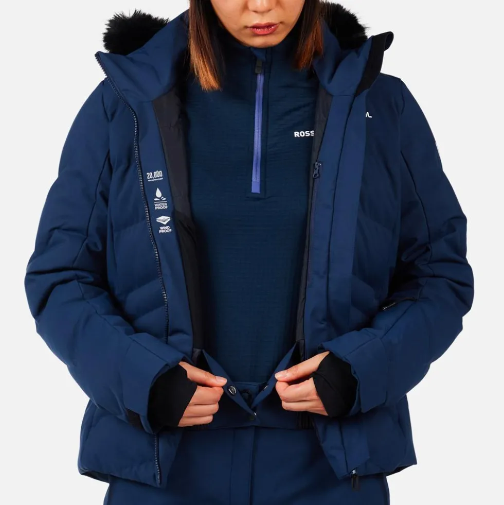 Giubbotto tecnico Rossignol W Staci Insulated Jacket Dark Navy