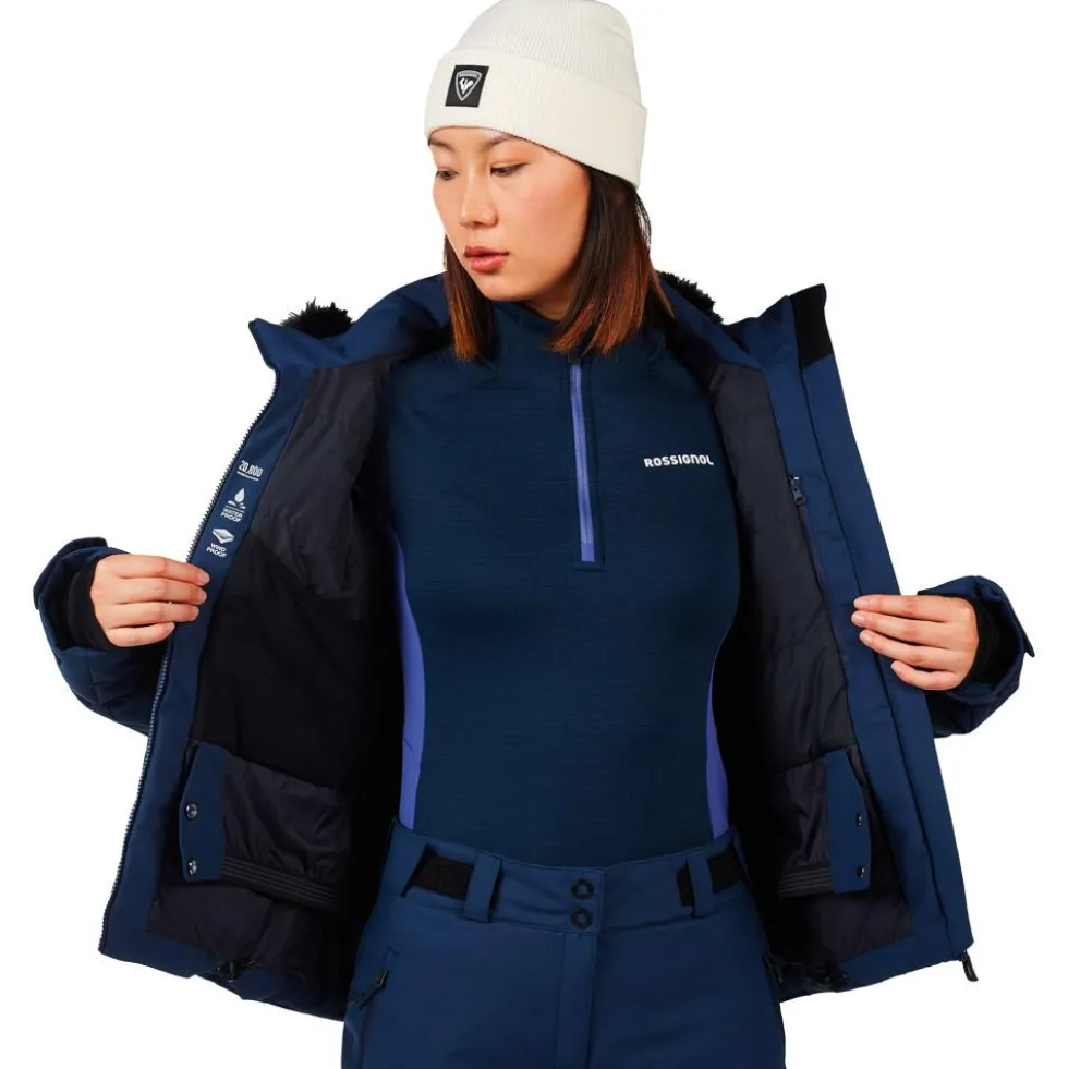 Giubbotto tecnico Rossignol W Staci Insulated Jacket Dark Navy