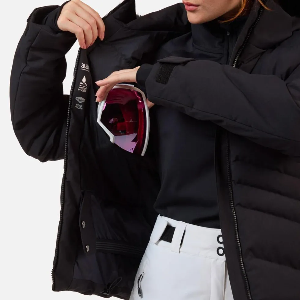 Giubbotto tecnico Rossignol W Staci Insulated Jacket Black