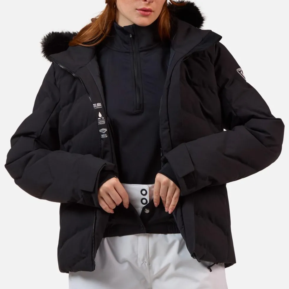 Giubbotto tecnico Rossignol W Staci Insulated Jacket Black