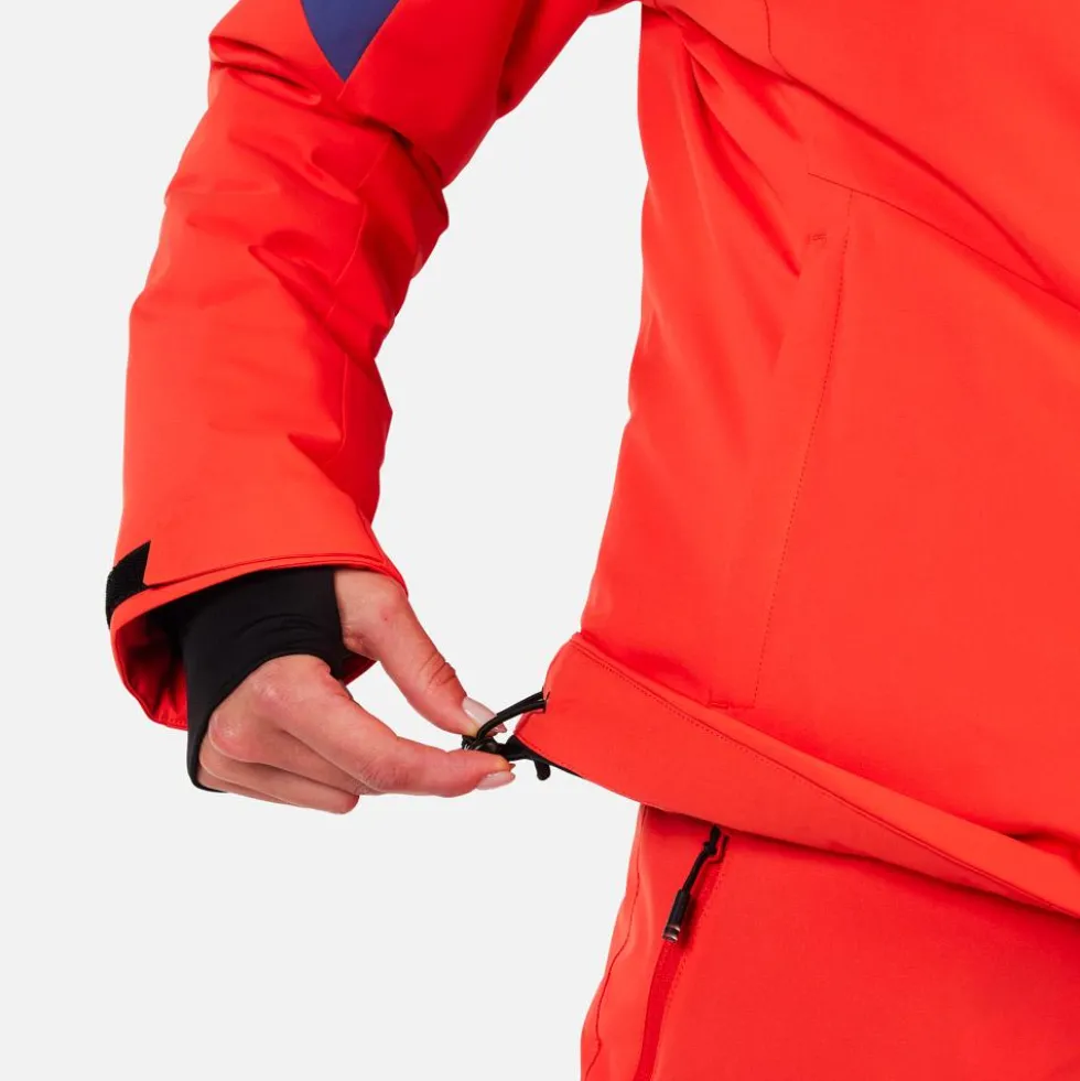 Giubbotto tecnico Rossignol W Strawpile Jkt Orange Flame