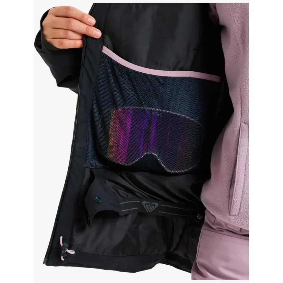 Giubbotto tecnico Roxy Stormdash Jacket Fennel Seed