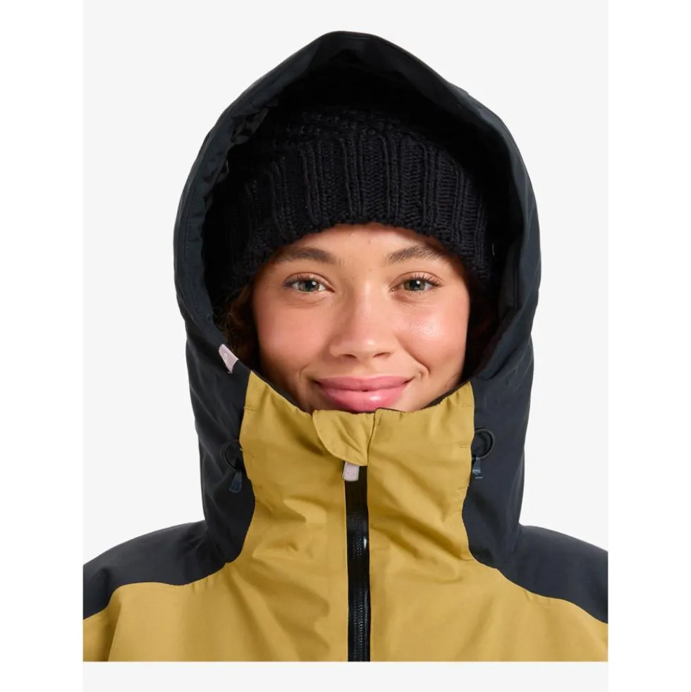 Giubbotto tecnico Roxy Stormdash Jacket Fennel Seed