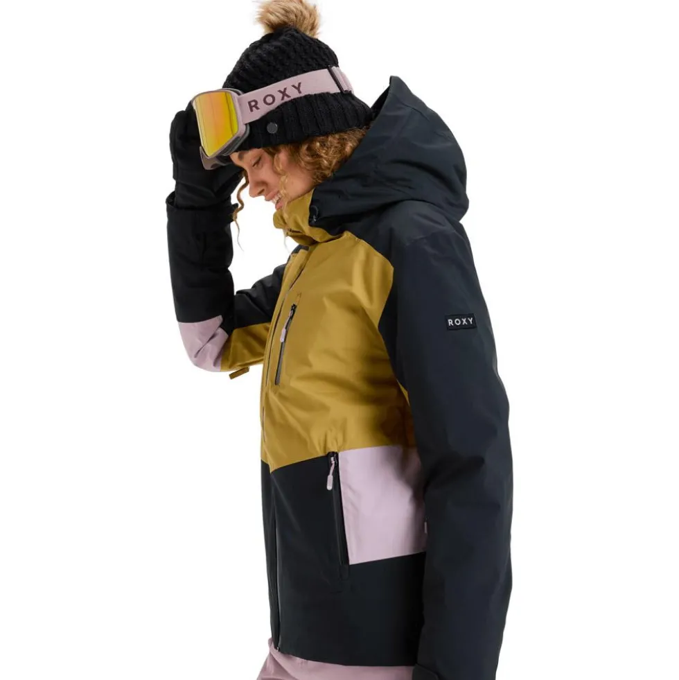 Giubbotto tecnico Roxy Stormdash Jacket Fennel Seed