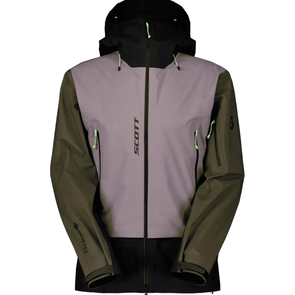 Giubbotto tecnico Scott Jacket M's Explorair Gore Tex 3 Layer Evening Grey Black