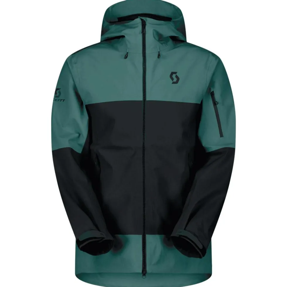 Giubbotto tecnico Scott Jacket M's Explorair 3 Layer Frozen Blue Black