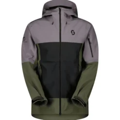 Giubbotto tecnico Scott Jacket M's Explorair 3 Layer Evening Grey Black