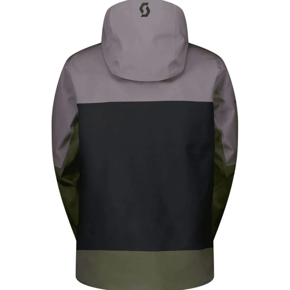 Giubbotto tecnico Scott Jacket M's Explorair 3 Layer Evening Grey Black