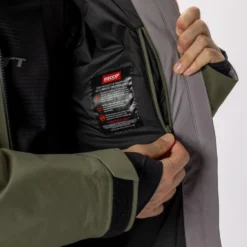 Giubbotto tecnico Scott M's Ultimate Gore-Tex Douglas Green Evening Grey