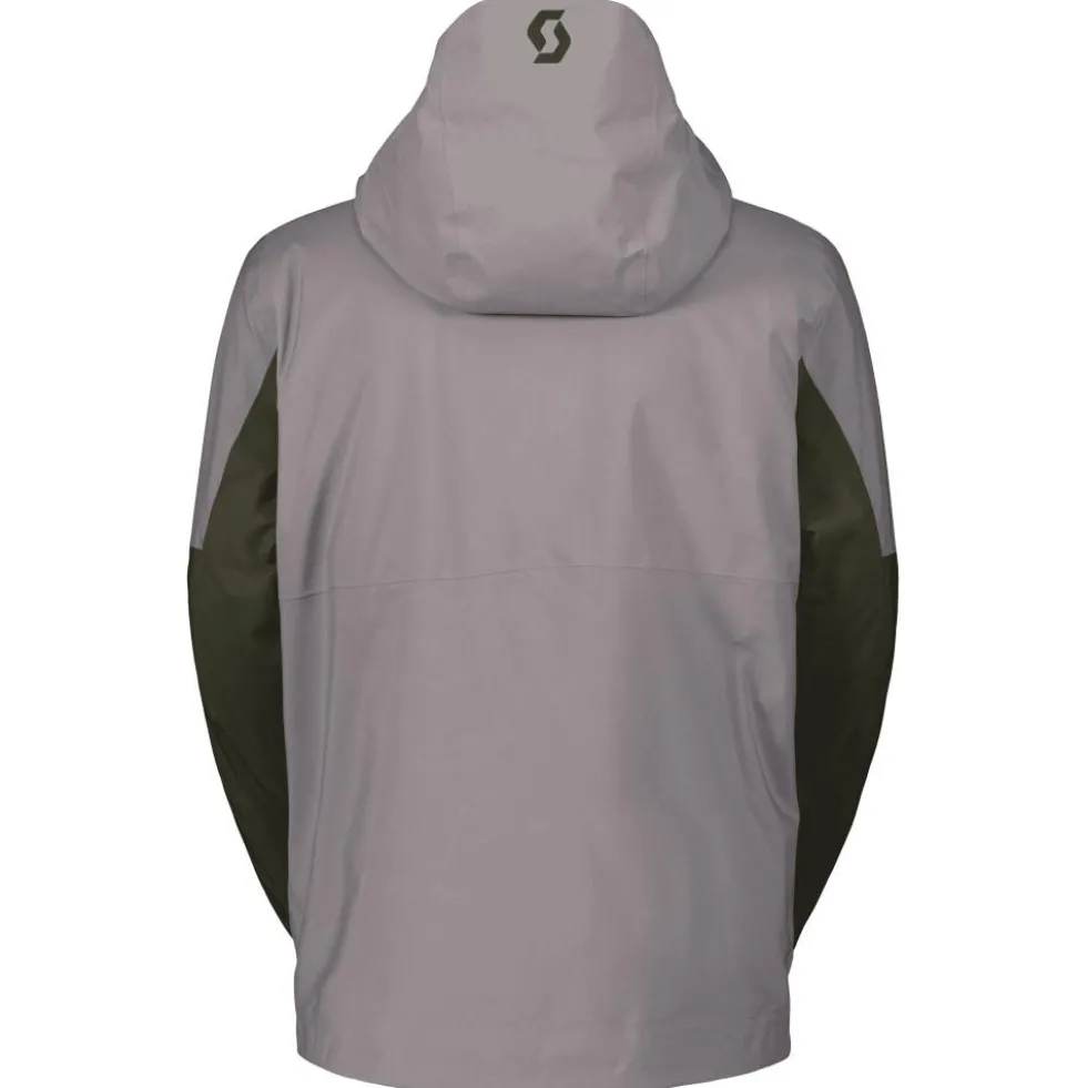 Giubbotto tecnico Scott M's Ultimate Gore-Tex Douglas Green Evening Grey