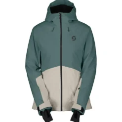 Giubbotto tecnico Scott W's Ultimate Dryo 10 Jacket Frosty Blue Dust White