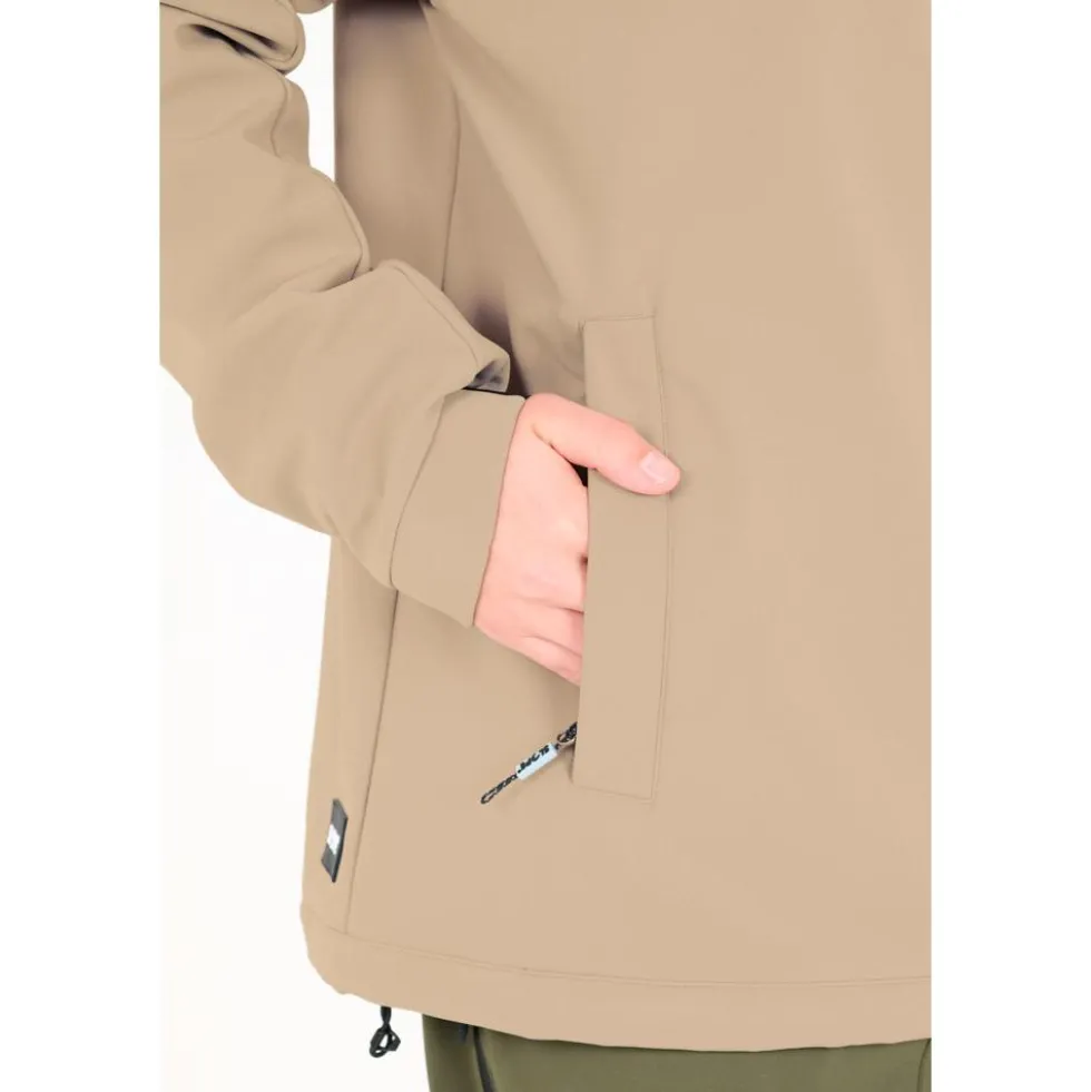Giubbotto tecnico Slope Fletcher M's Softshell Hoodie Roasted Cashew