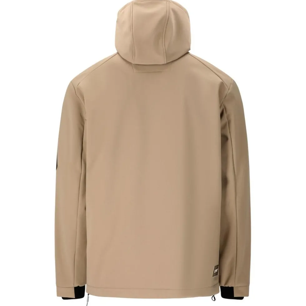 Giubbotto tecnico Slope Fletcher M's Softshell Hoodie Roasted Cashew