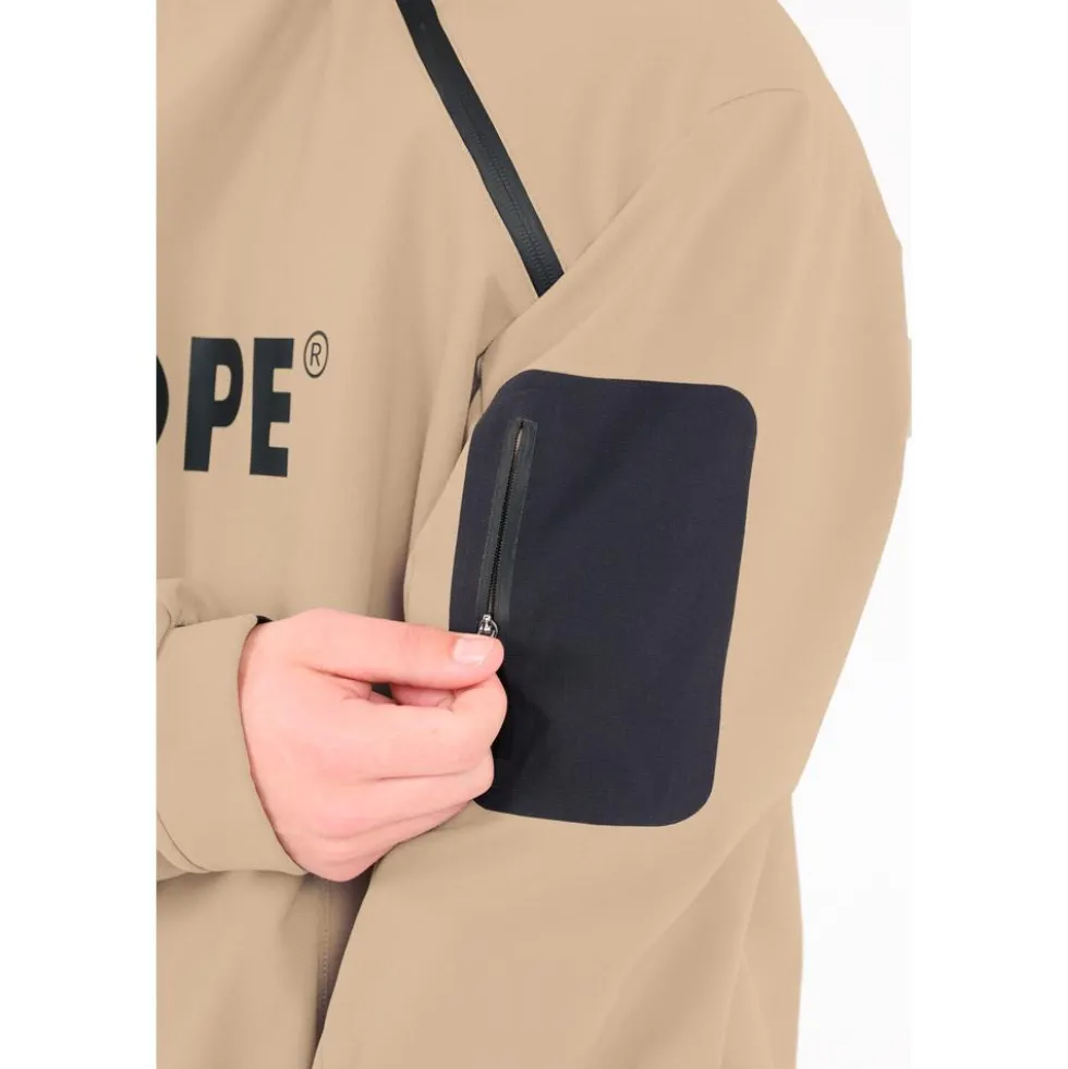 Giubbotto tecnico Slope Fletcher M's Softshell Hoodie Roasted Cashew