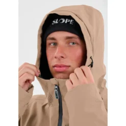 Giubbotto tecnico Slope Ruki M's Ski Anorak Roasted Cashew