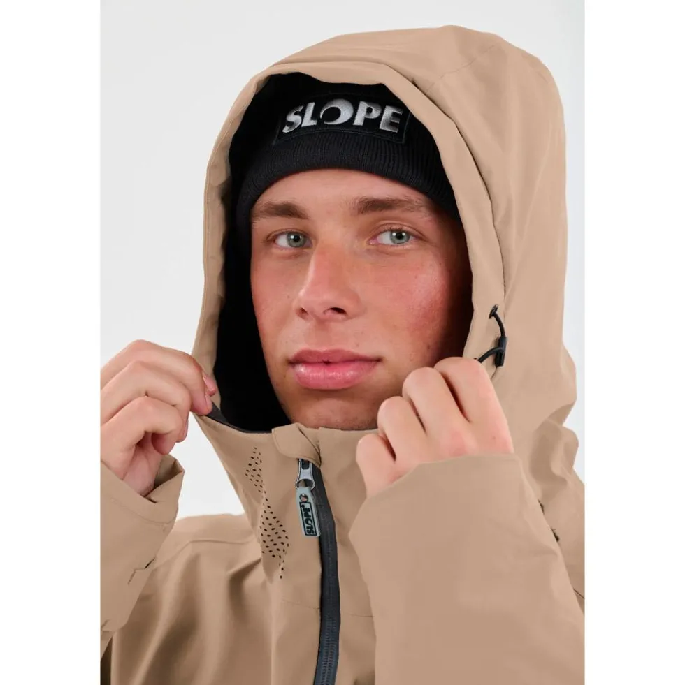 Giubbotto tecnico Slope Ruki M's Ski Anorak Roasted Cashew