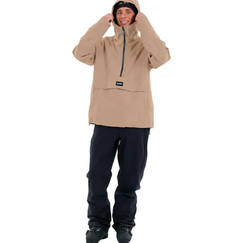 Giubbotto tecnico Slope Ruki M's Ski Anorak Roasted Cashew