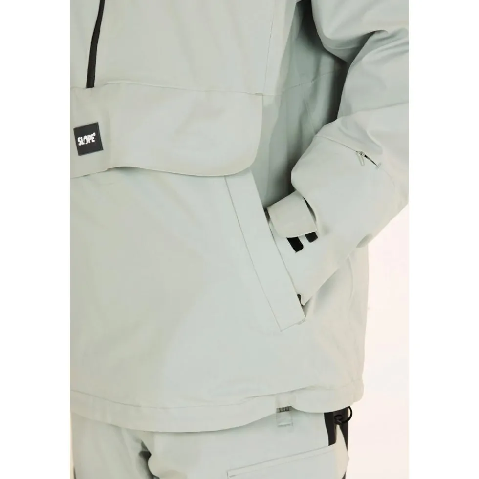 Giubbotto tecnico Slope Ruki M's Ski Anorak Pearl Grey
