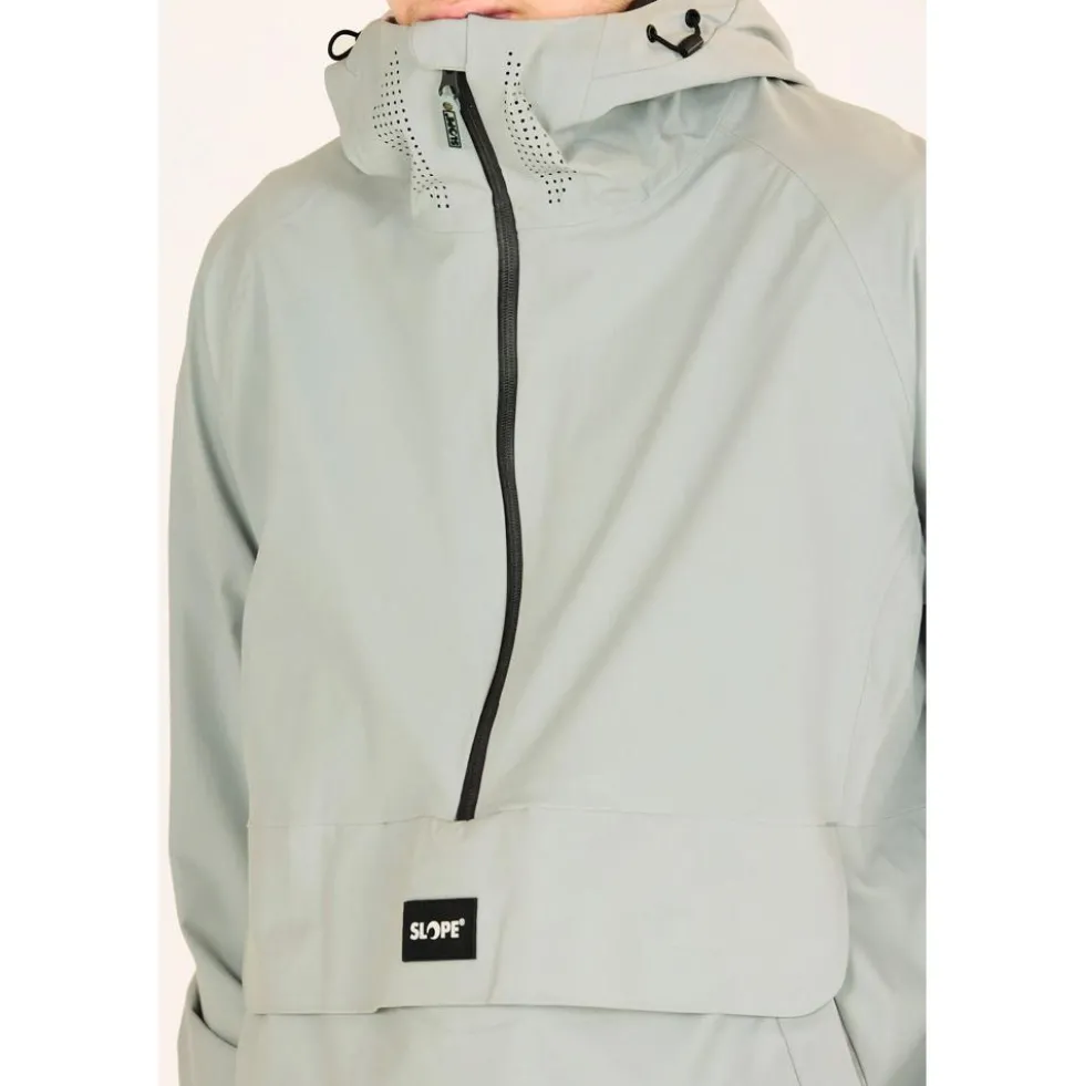 Giubbotto tecnico Slope Ruki M's Ski Anorak Pearl Grey