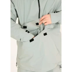 Giubbotto tecnico Slope Ruki M's Ski Anorak Pearl Grey