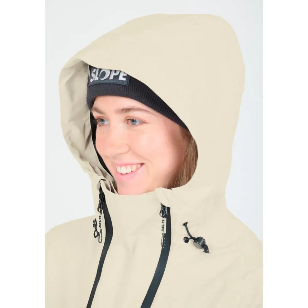 Giubbotto tecnico Slope Zuko W's Ski Jacket Silver Lining