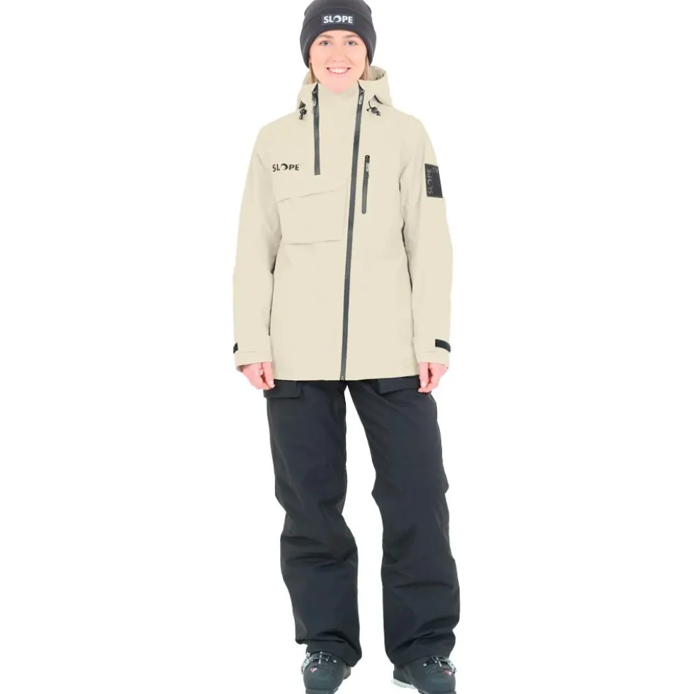 Giubbotto tecnico Slope Zuko W's Ski Jacket Silver Lining