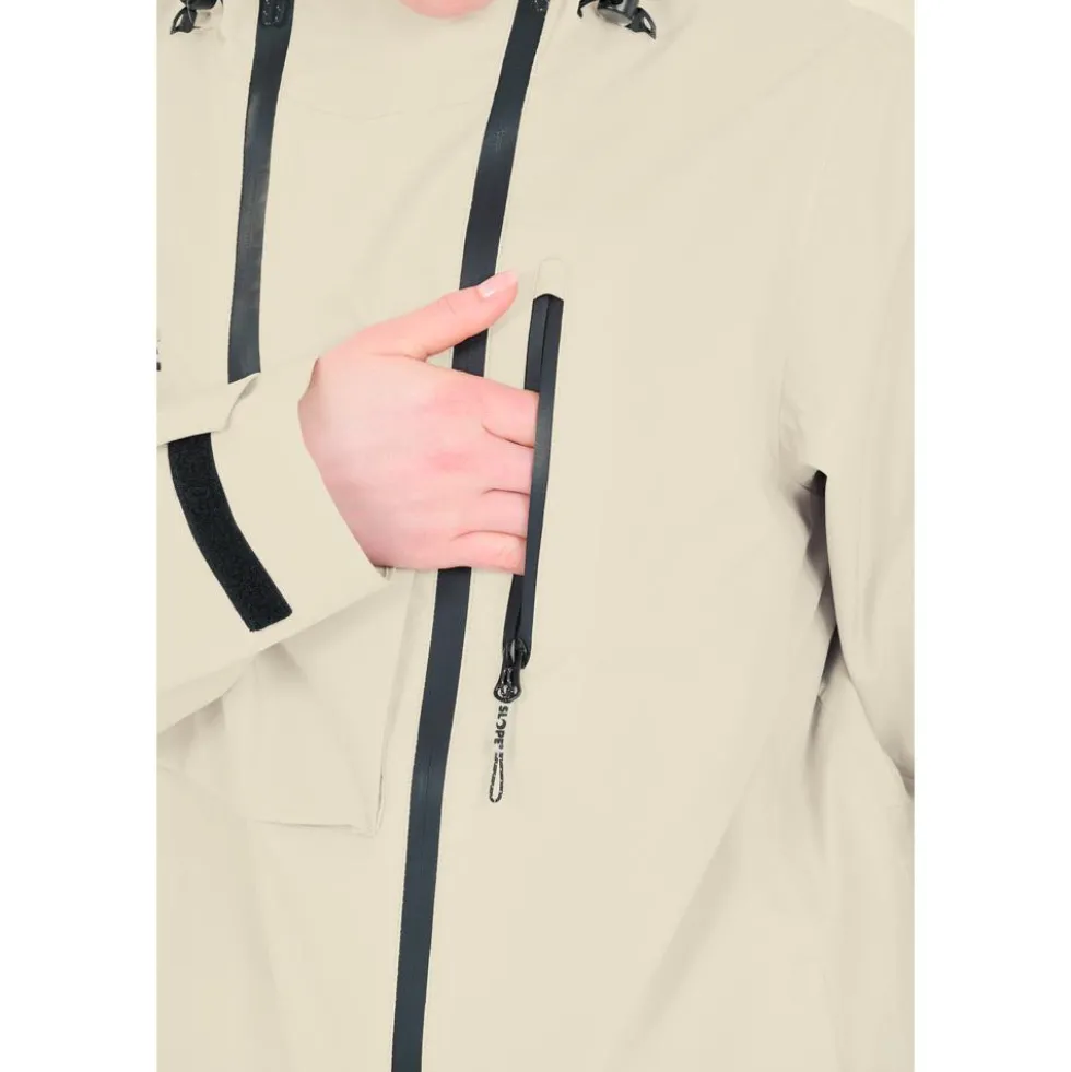 Giubbotto tecnico Slope Zuko W's Ski Jacket Silver Lining
