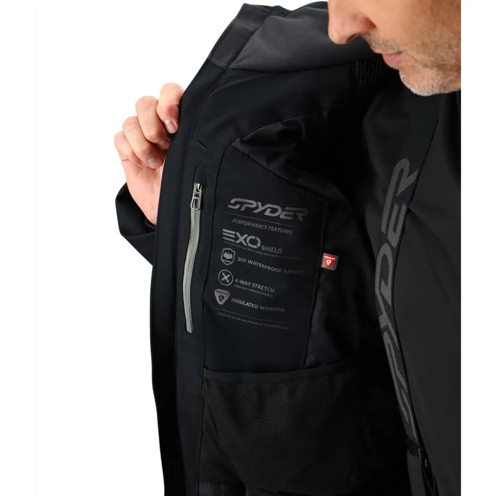Giubbotto tecnico Spyder Leader Jacket Black