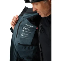 Giubbotto tecnico Spyder Titan Jacket Black 2