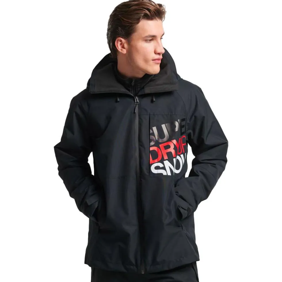 Giubbotto tecnico Superdry Freestyle Core Jacket Black