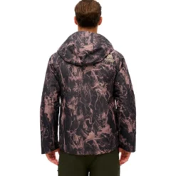 Giubbotto tecnico Superdry Hooded Ski Shell Jacket M's Woodgrain Print