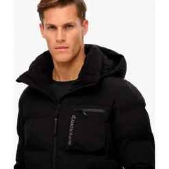 Giubbotto tecnico Superdry Ski Sports Padded Jacket M's Black