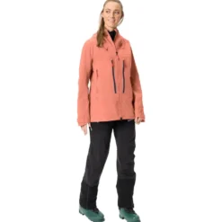 Giubbotto tecnico Vaude Women's Monviso 3L Jacket Cherry Blossom