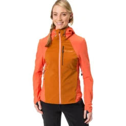 Giubbotto tecnico Vaude Women's Larice Jacket IV Silt Brown