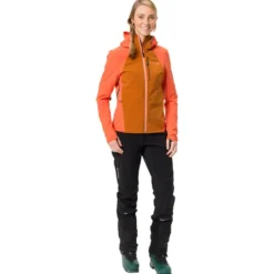 Giubbotto tecnico Vaude Women's Larice Jacket IV Silt Brown