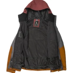 Giubbotto tecnico Volcom Brighton Full Zip Jacket Caramel