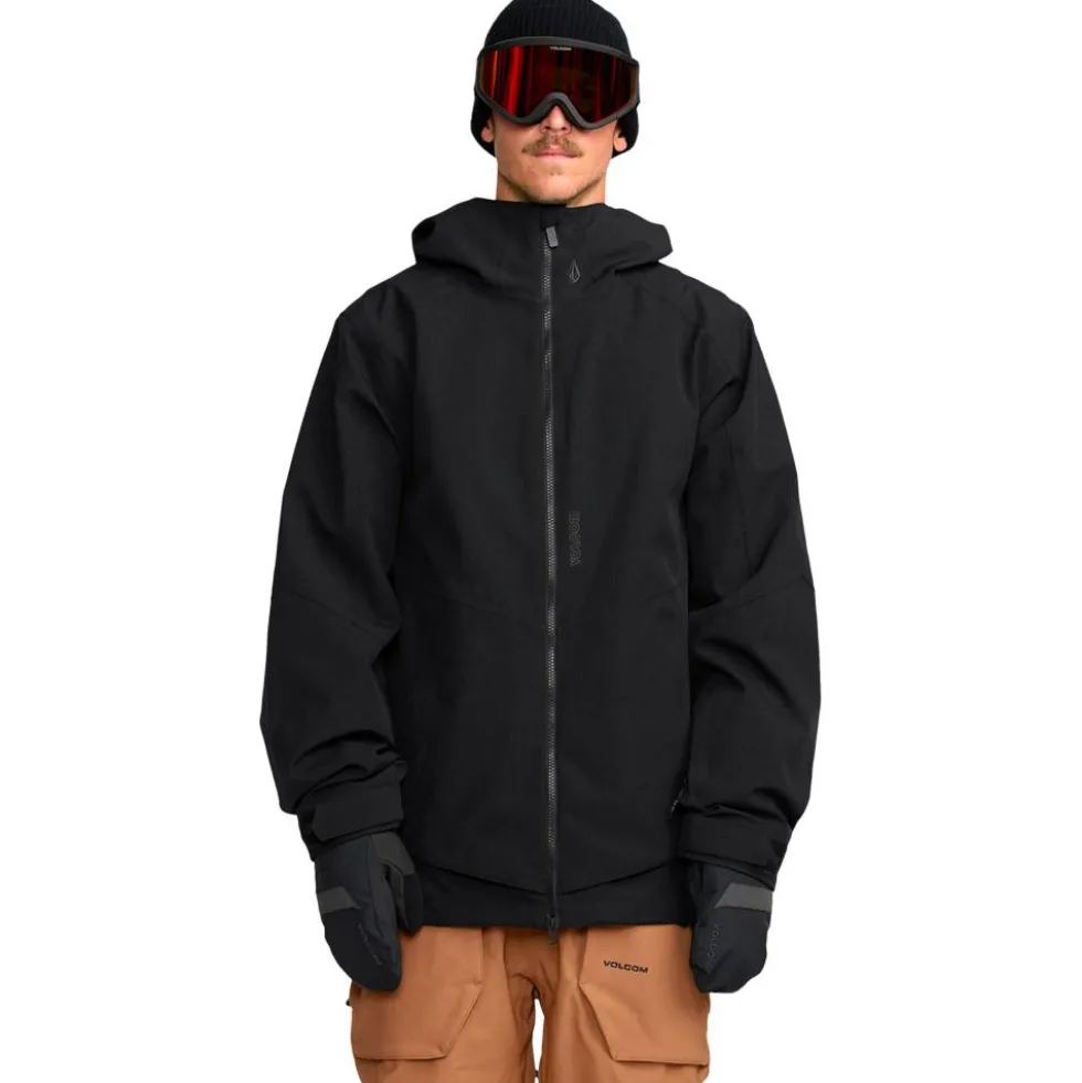 Giubbotto tecnico Volcom Brighton Full Zip Jacket Black