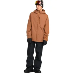 Giubbotto tecnico Volcom 2836 Ins Jacket Terra Brown