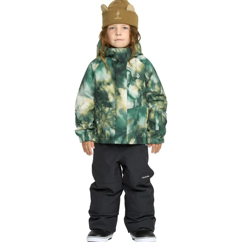 Giubbotto tecnico Volcom Little Flurry Ins Green