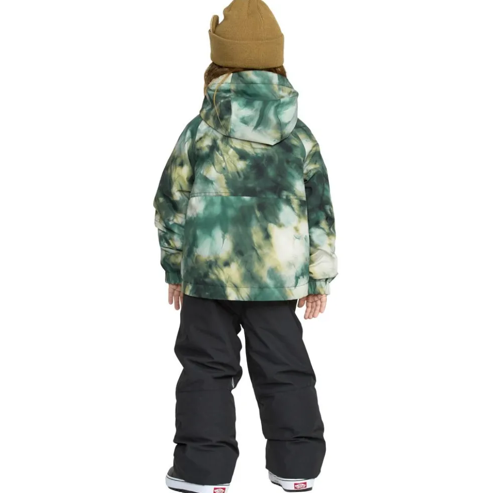 Giubbotto tecnico Volcom Little Flurry Ins Green