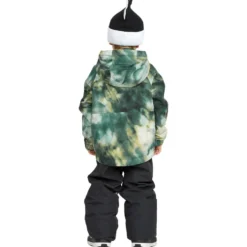 Giubbotto tecnico Volcom Little Flurry Ins Green