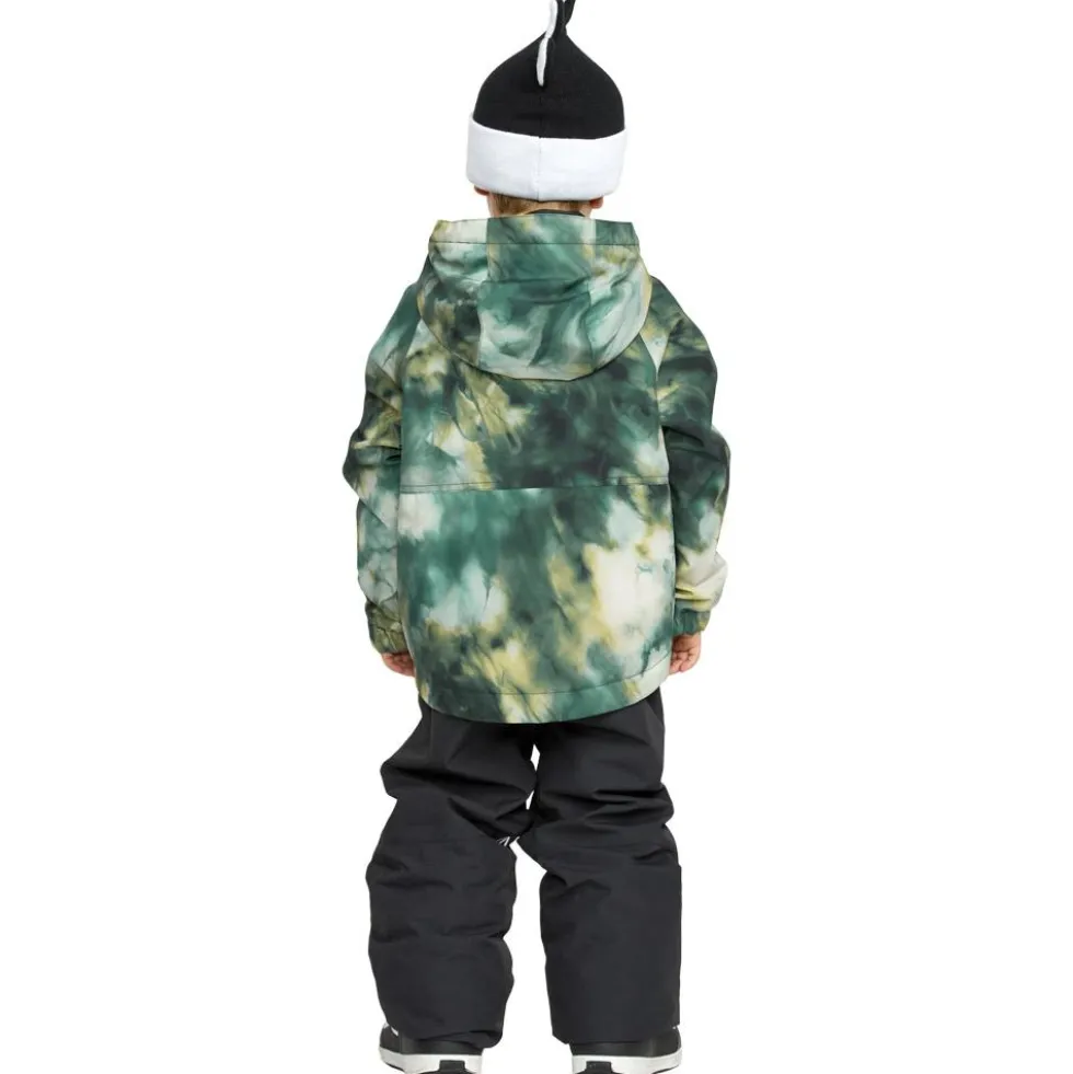 Giubbotto tecnico Volcom Little Flurry Ins Green