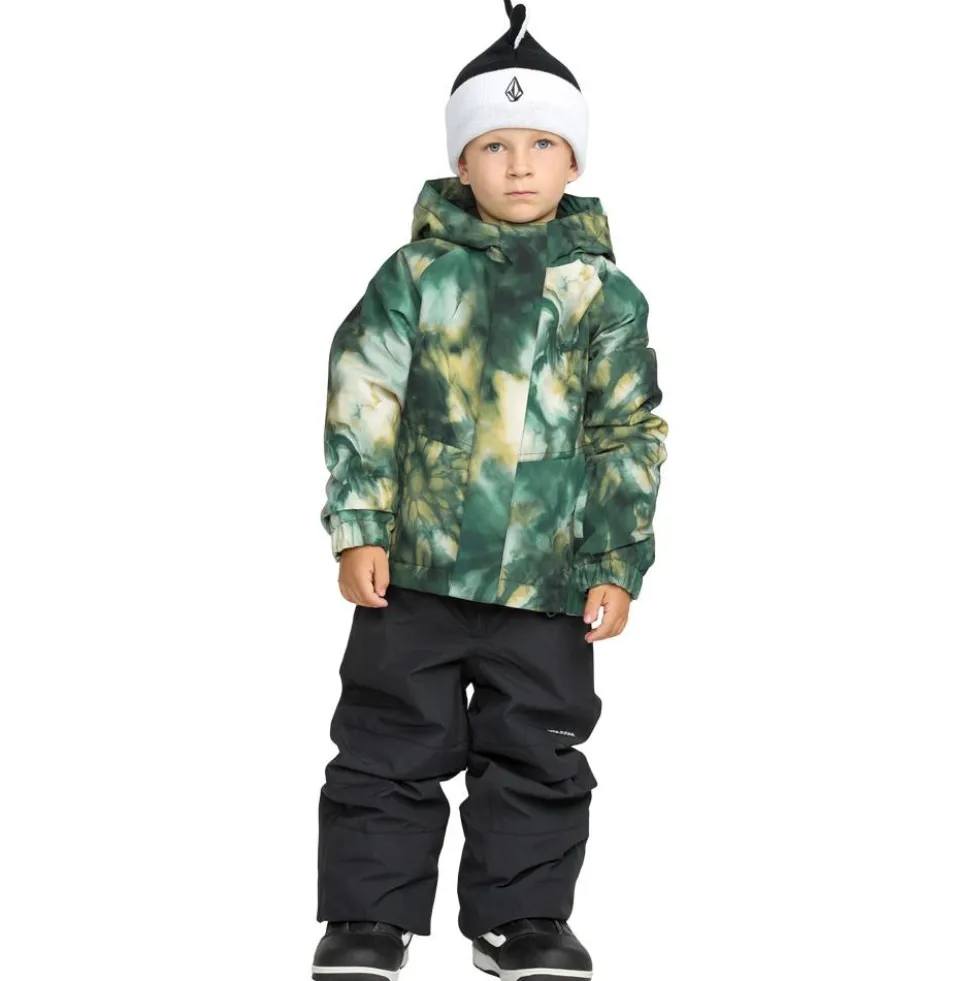 Giubbotto tecnico Volcom Little Flurry Ins Green